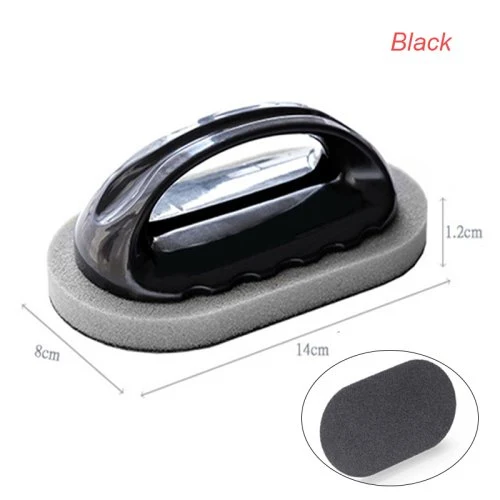 Oval schwarz Bürste