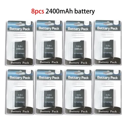 8PCS 2400mAh