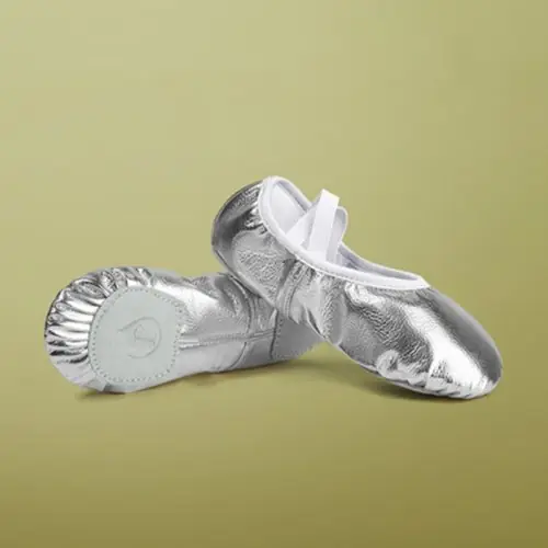Image de Chaussures de Ballet Enfant - Or & Argent