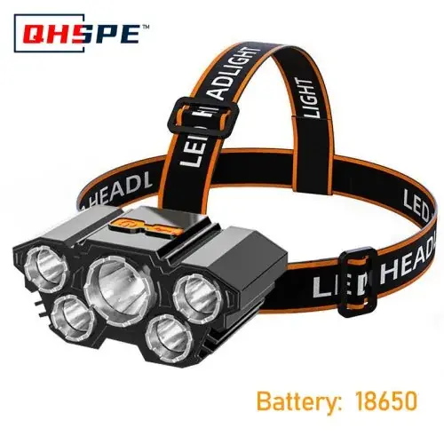 Image de Lampe Frontale Rechargeable Ultra Lumineuse