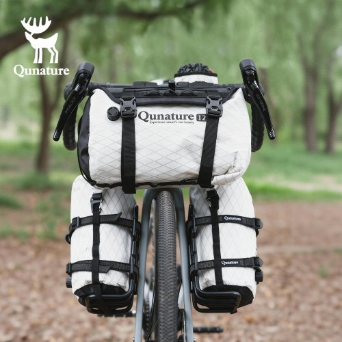 Immagine di Borsa da Bikepacking Qunature Impermeabile per Bicicletta da Strada e MTB – Ideale per Viaggi in Bici e Avventure Outdoor
