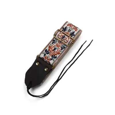 Image de Bracelet de Guitare Vintage Fleuri - Style Créatif & Réglable