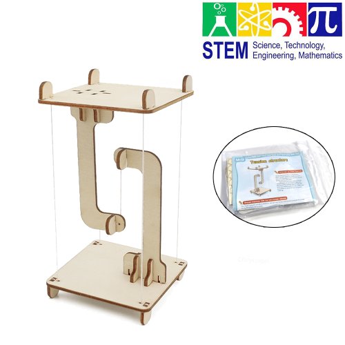 Bild von STEM Toys DIY Anti-Schwerkraft Tensegrity Struktur Schwebtisch Holz Wissenschaft Physik Gebäude Modell Pädagogisches Geschenk für Kinder