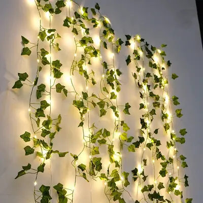 Image de Guirlande Lumineuse Verte LED - Décoration de Noël & Intérieur