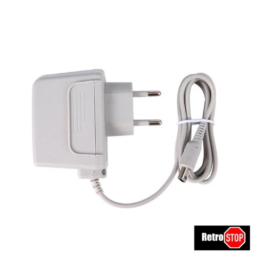 Afbeelding van EU-stekker oplader voor Nintendo 3DS, 2DS, DSi en NDS – universele oplaadkabel en adapter met reisvoeding