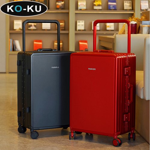 Bild von Ultraleichter Aluminium-Trolley für Frauen – Großes Fassungsvermögen & Stumme Räder