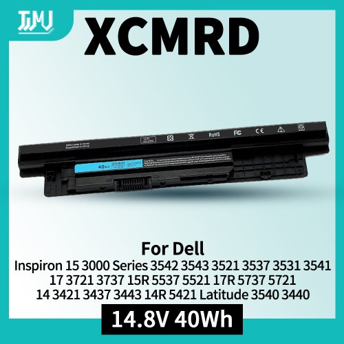 Imagen de 40Wh XCMRD 14.8V batería para Dell Inspiron 15 3000 serie 3542 3543 3521 3537 3531 3541 17 3721 3737...
