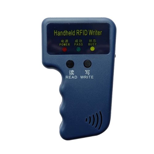 Imagen de Copiadora de Tarjetas RFID Portátil EM4100 con Lector de Identificación 125kHz - Programador de Tarjetas Inteligente para Acceso y Seguridad