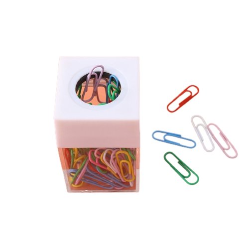 Immagine di Supporto Magnetico per Graffette – Organizzatore da Scrivania Stile Moderno