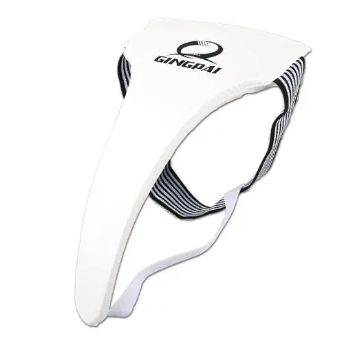 Image de Protège-aine Taekwondo Blanc - Protection Haute Qualité