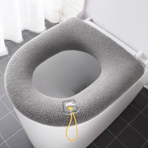 Bild von Universal Wc Sitz Abdeckung Kürbis Muster Closes Matte Weiche Warme Wc Sitzkissen Bad Wc Deckel Zubehör