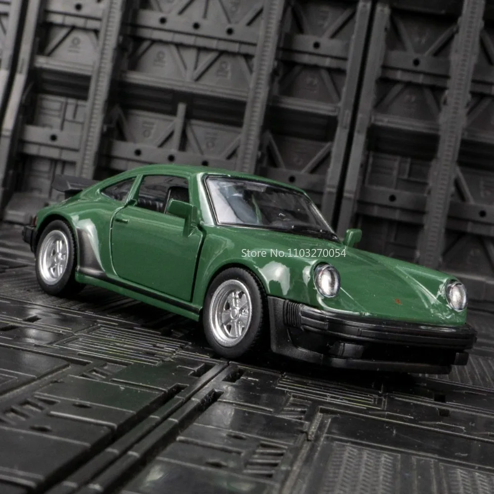 Image of 1:36 Scale Porsche 911 1978 Alloy Diecast Model Car with Pull-Back Function – Detailed Metal Toy Vehicle for Kids and Collectors