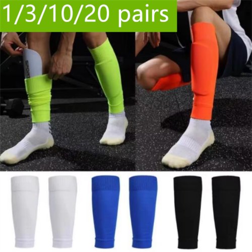 Imagen de 10 Pares de Fundas Deportivas para Piernas con Compresión, Calcetines para Pantorrillas y Protectores para Entrenamiento y Deportes