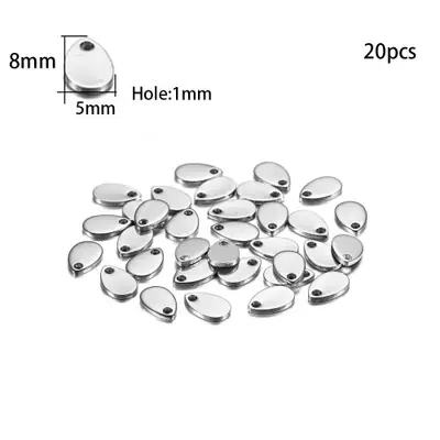 Image de Pendentifs en Acier Inoxydable Doré - Forme Cœur