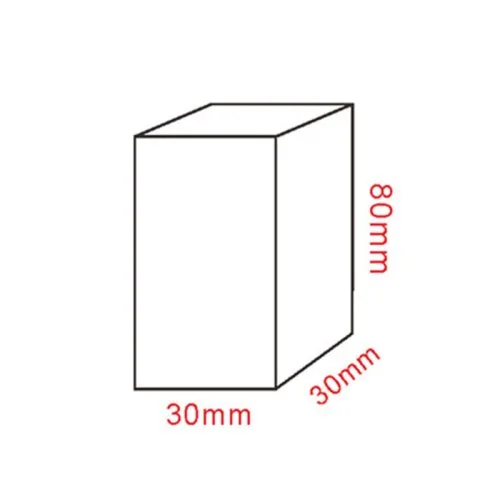 3x3x8cm