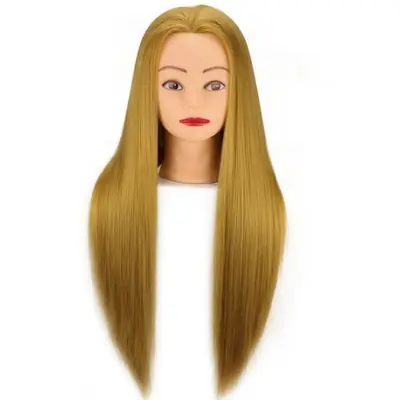 Image de Tête de Mannequin 30 Pouces pour Coiffure & Tressage