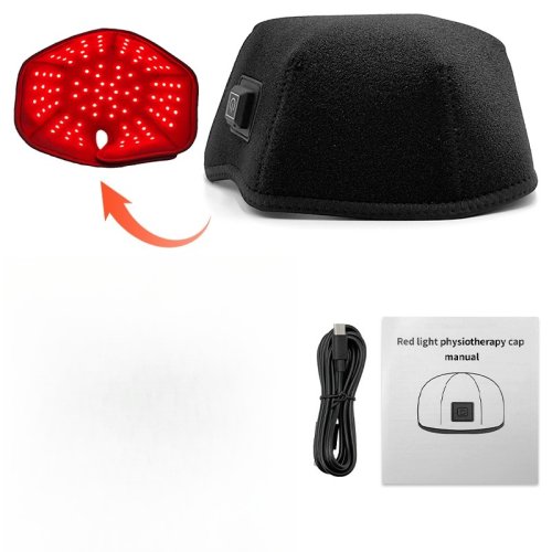 Imagen de Terapia de luz roja para el cabello, tapa de crecimiento rápido, luz infrarroja, 660nm, 850nm, dispo...