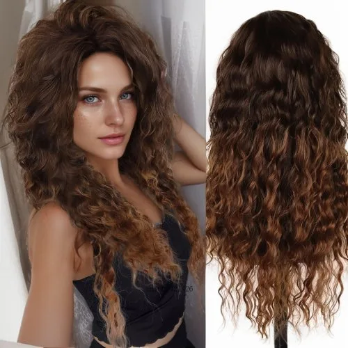 Ombré rood bruin