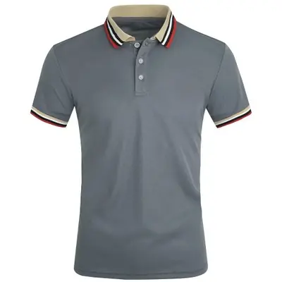 Image de Polo Homme Coton Respirant - Style Élégant & Confortable