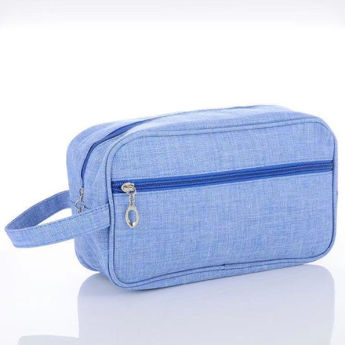 Imagen de Neceser de viaje para hombre y mujer, organizador de artículos de aseo personal, estuche de almacena...