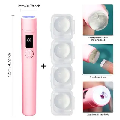 Image de Lampe UV LED Pro pour Ongles - Séchage Rapide & Portable
