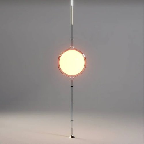 Afbeelding van Moderne Vloerlamp met Acryl Bal – Stijlvolle Verlichting voor Woonkamer & Hotel