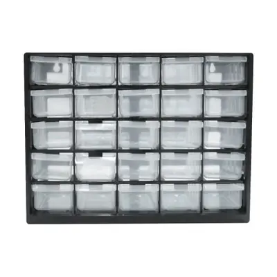 Image de Boîte de Rangement 25 Tiroirs - Organisation Optimale pour Outils et Composants