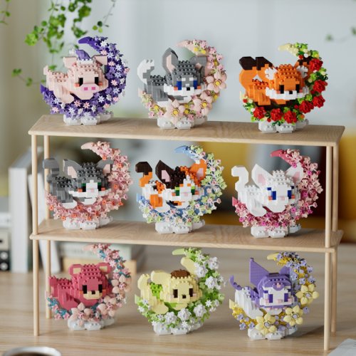 Mini Animaux Mignons - Blocs de Construction pour Enfants