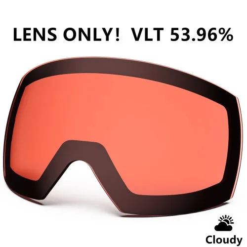 Transparant rood lens