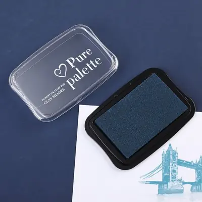 Image de Tampon Encreur Vintage 12 Couleurs - Idéal pour Scrapbooking & Artisanat