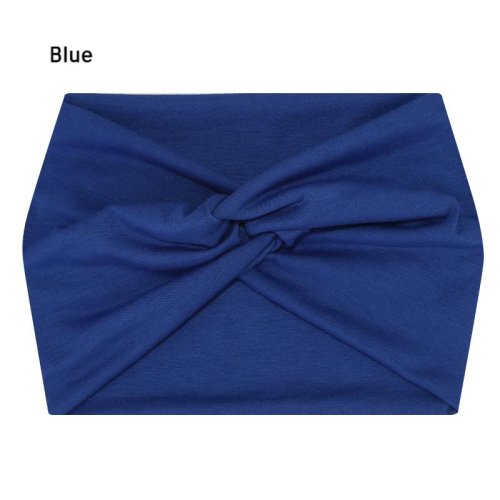 Immagine di Fascia elastica larga Fascia per capelli Pilates Yoga fitness Corsa Ciclismo Fascia per il sudore Tu...