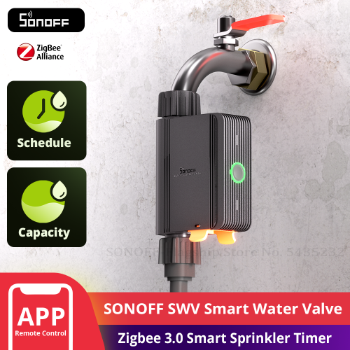 Image de Vanne d'eau intelligente Sonoff SWV Zigbee 3.0