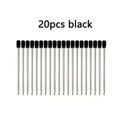 Image de Recharges de Stylo Métal - Noir & Bleu 0.7mm