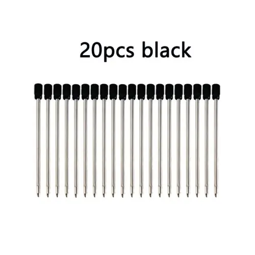 Image de Recharges de Stylo Métal - Noir & Bleu 0.7mm