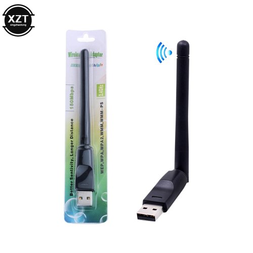 Afbeelding van Mini USB WiFi-adapter 150 Mbps – Draadloos internet voor TV-box en PC