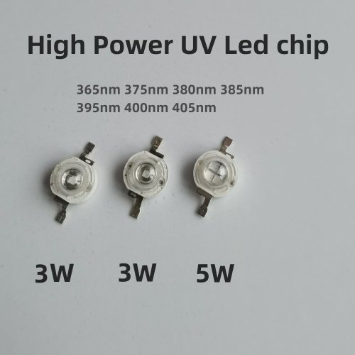 Image de LED UV Haute Puissance 365-405nm - Éclairage Violet Intense
