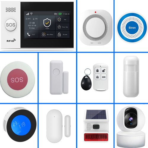 Zdjęcie Inteligentny Alarm Domowy z WiFi i 4G – Ochrona 24/7