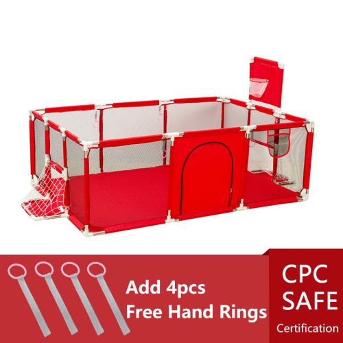 Immagine di IMBABY Box per bambini Coralitos per bambini al coperto Barriere di sicurezza per bambini Attività p...