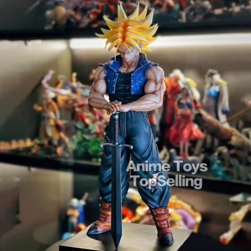 25 cm Dragon Ball Z Trunks Actiefiguur - PVC Collectiebeeldje voor Kinderen en Fans van Anime