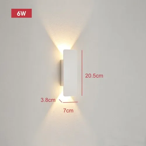 20 cm wit body-6 W