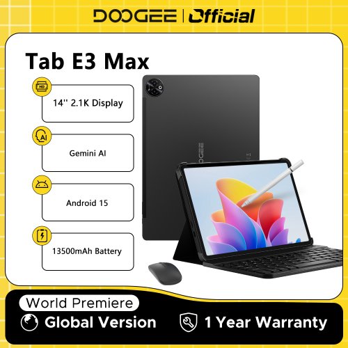 Image de Doogee Tab E3 Max - Tablette Android 15 avec IA Gemini