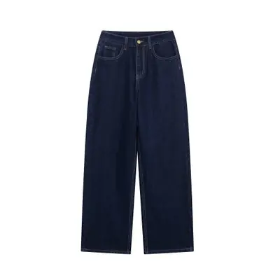 Image de Ensemble 2 pièces femme jeans vintage avec ceinture