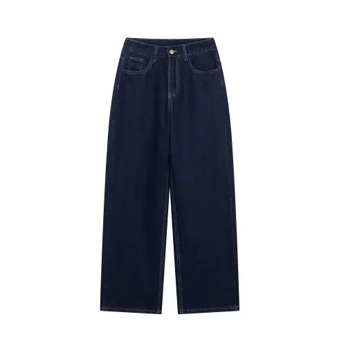 Image de Ensemble 2 pièces femme jeans vintage avec ceinture