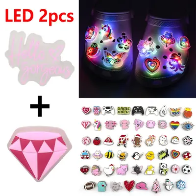 Image de Breloques LED pour Chaussures - Éclairage Mignon pour Enfants & Adultes