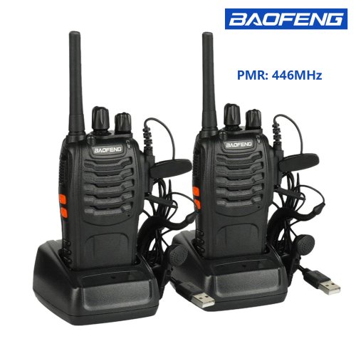 Immagine di Walkie Talkie Baofeng BF-88E PMR 446 MHz - Comunicazione Portatile con Alte Prestazioni per Uso Outdoor e Familiare
