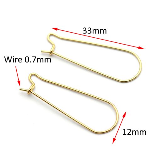Style9-oro 50pcs