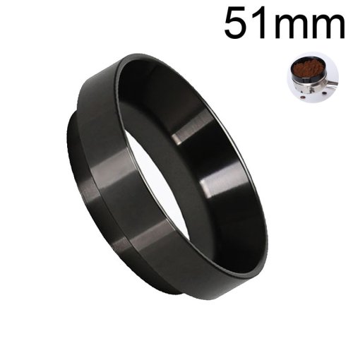 Afbeelding van Intelligente Aluminium Doseerring voor Koffiepoeder – Precisie Dosering voor Espresso en Barista Tools, Geschikt voor 51, 53, 54 en 58 mm Profilters