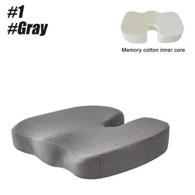 Image de Coussin Coccyx en Mousse à Mémoire de Forme - Soulagement Douleur