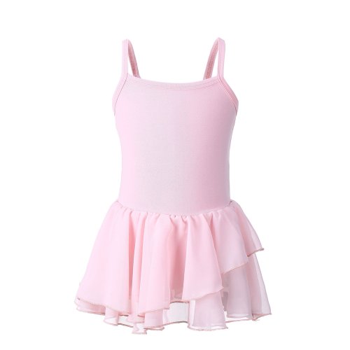 Immagine di Body da balletto a canotta per ragazze Balletto Danza Dancewear Ginnastica Body Dress