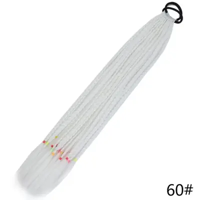 Image de Queue de Cheval Synthétique Tressée 60cm - Extensions pour Filles